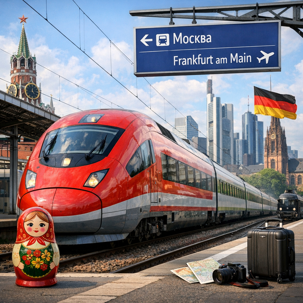 От Москвы до Франкфурта поездом