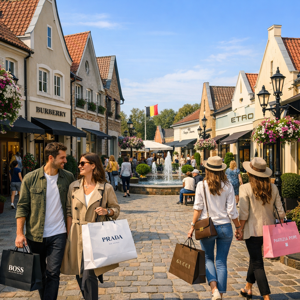 Шоппинг в Бельгии: Maasmechelen Village Designer outlet
